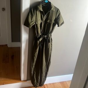 Olive Green Jumpsuit